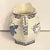 White Antique Wood & Sons Yuan Hexagonal Creamer Pitcher 1920's Blue and White For Sale - Image 8 of 12
