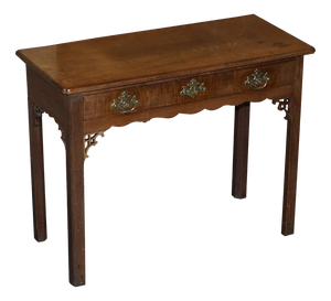 George III Chippendale Side Table in Carved Hardwood, 1760s