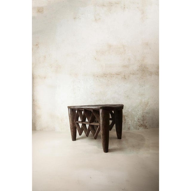 Nupe Table/Stool For Sale - Image 4 of 5