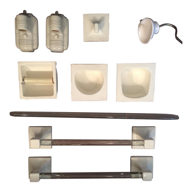 Vintage Ceramic Bathroom Fixtures For Sale