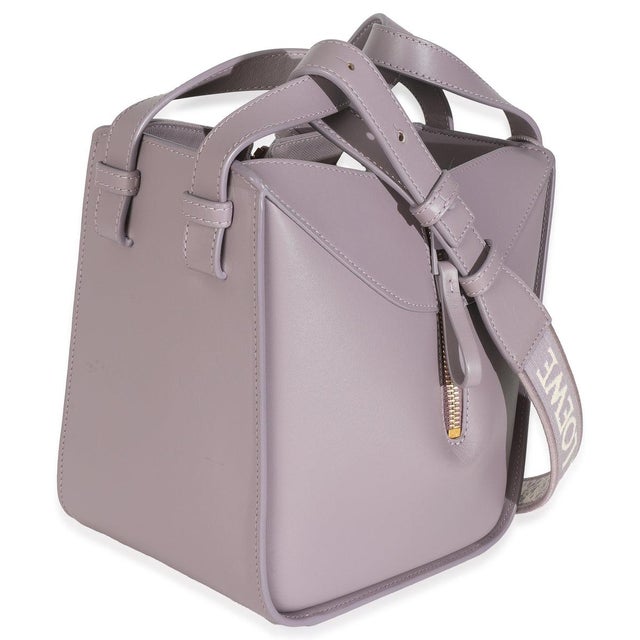 2020s Purple Fog Calfskin Small Hammock Compact Shoulder Bag For Sale - Image 5 of 10