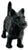 This Really is a Great Looking and Quite Popular Vintage Cast Iron Figurative Standing Scottish Terrier - Scottie Dog...