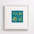 Royal Malachite by Daria Aksenova | Hand cut, suspended, layered coloured paper geometric patterns For Sale - Image 4 of 5