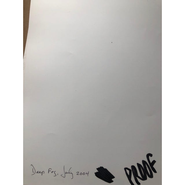 American Peter C. Jones 1, Deep Fog, Misty, Moody Large Format Photo 24X20 Color Photograph Beach House, 2004 For Sale - Image 3 of 5