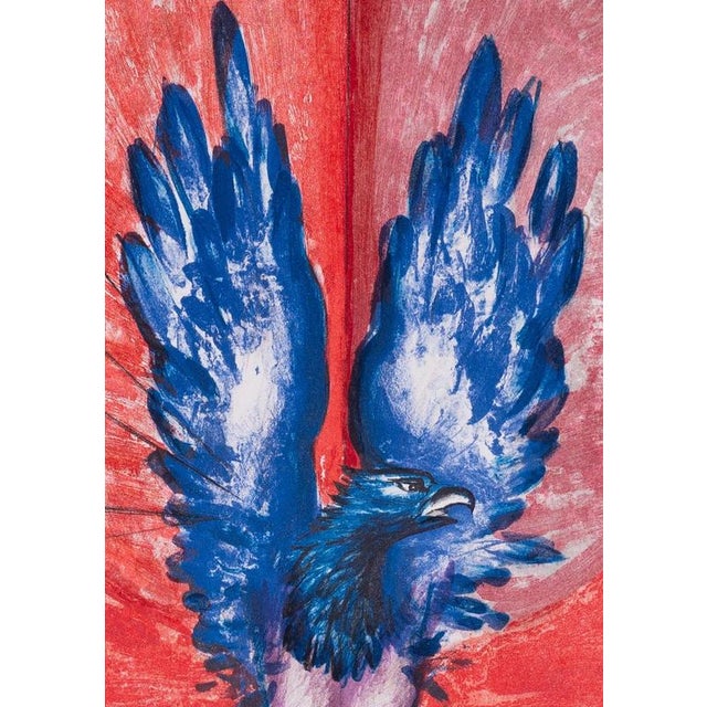 Modern Franz Priking, The Bird Woman, Lithograph For Sale - Image 3 of 7