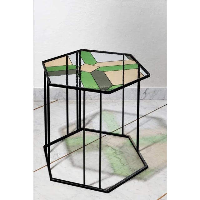 Not Yet Made - Made To Order Staded Glass Coffee Table by Serena Confalonieri For Sale - Image 5 of 10