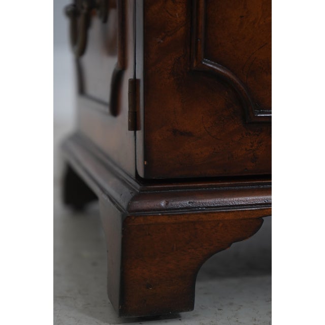 1980s Maitland-Smith Mahogany Storage Box With Asian Inspired Chess Pieces For Sale - Image 14 of 16