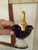 Vintage Italian Cobalt Blue Swan Shell Dish | Gold Gilt Porcelain Vanity Trinket Bowl | Bassano Italy 1960s–70s For Sale - Image 11 of 12