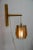 Metal Chandelier and Wall Lamp from Drevo Humpolec, 1970s, Set of 2 For Sale - Image 7 of 13