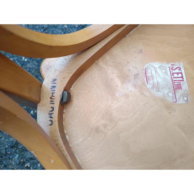 Bistro Chairs from Baumann, 1950s, Set of 12 For Sale - Image 18 of 18