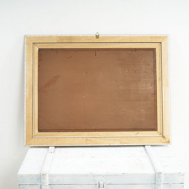 A. Bononi, Rural Landscape, 20th Century, Oil Painting on Panel, Framed For Sale - Image 5 of 6