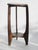 Amsterdam School Oak 2-Tiered Pedestal Plant Stand, 1920s For Sale - Image 3 of 10