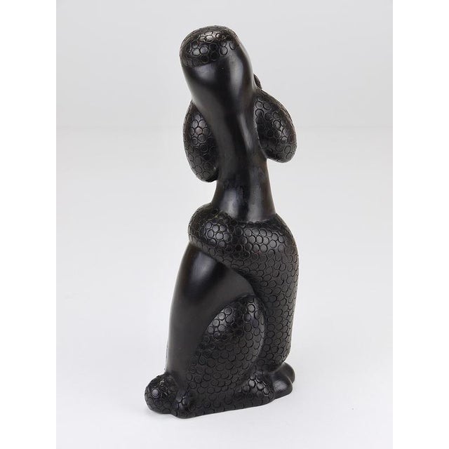 Poodle Figurine attributed to Leopold Anzengruber, Austria, 1950s For Sale - Image 18 of 18