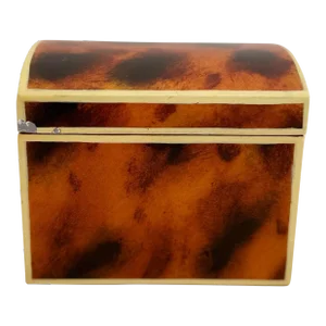 1980s Maitland - Smith Style Hand Painted Trinket Box