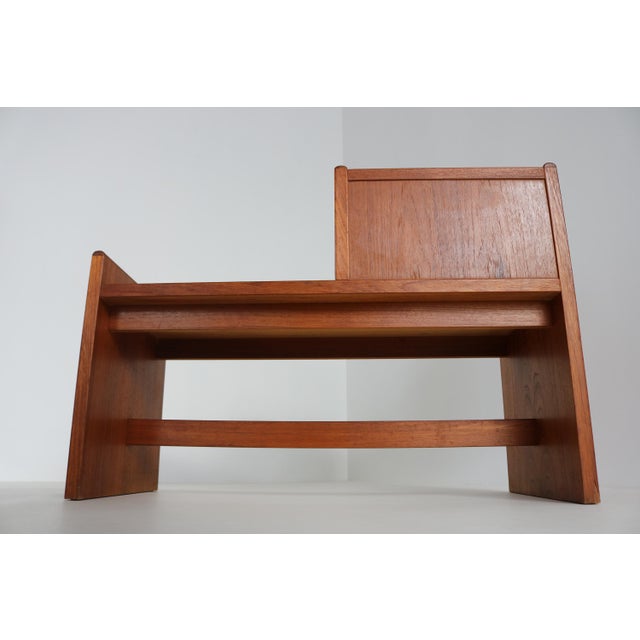 Mid-Century Danish Teak Hall Bench by Bornholm Møbelfabrik, 1960s For Sale - Image 14 of 16