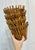 Wood Vintage Mid Century Era Albini Style Rattan Plant Stands For Sale - Image 7 of 9