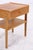 Vintage bedside table with clean lines and a beautiful oak finish. The combination of a drawer and open shelf offers...
