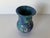 Vintage 1980s Studio Pottery Blue & Green Drip Glaze Vase For Sale In Miami - Image 6 of 9