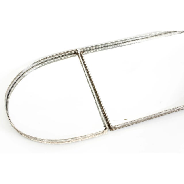 English English Silver Plated Mirrored Three-Piece Table Plateau / Centerpiece - Set of 3 For Sale - Image 3 of 9