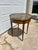 Wood French 19th Century Louis XVI Mahogany Oval Bouillotte Marble Top Side Table For Sale - Image 7 of 10