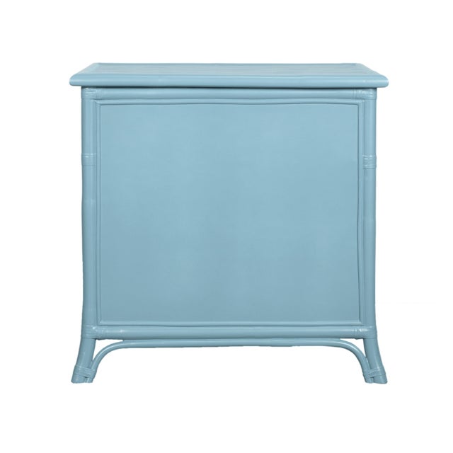 Aruba Four-Drawer Chest - Pool Blue For Sale - Image 9 of 10