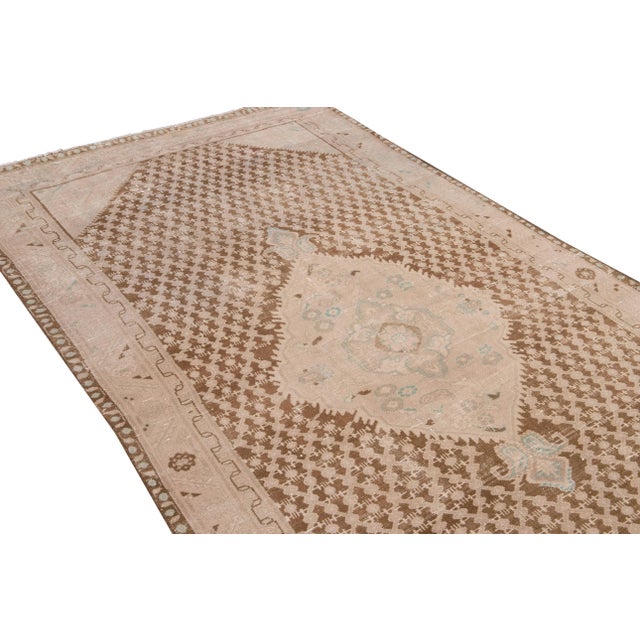 Textile Antique Malayer Handmade Wool Runner For Sale - Image 7 of 9
