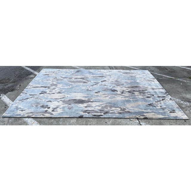 Abstract 8ft 1in × 11ft 2in Surya Gemini Collection Area Rug For Sale - Image 3 of 12