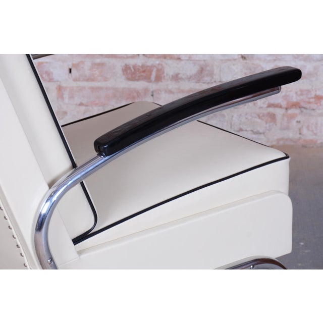 Bauhaus Czech Bauhaus Armchairs attributed to W. Gispen for Mücke-Melder, 1930s, Set of 2 For Sale - Image 3 of 9