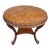 Custom-Made Hand-Carved Burl Ash Regency Style Center Table, 1970 For Sale