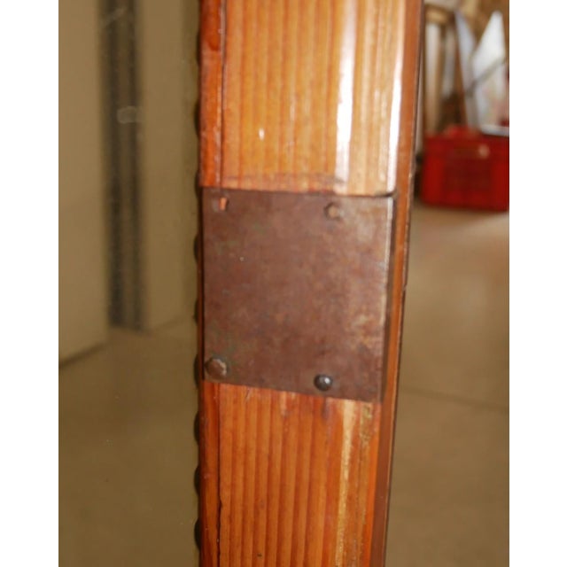 Wood Small Antique Mahogany Display Cabinet For Sale - Image 7 of 18