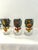 1970s colorful complete set of Anchor Hocking's Twelve Days of Christmas tumblers. Front of each tumbler features a...