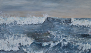 "Western Promise" Contemporary Seascape by Penny Rumble