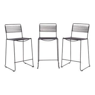 Post Modern Spaghetti Bar Stool Giandomenico Belotti Alias Fly Line 1980s - A Set of 3 For Sale