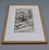 Vintage French Pencil Drawing — Provençal Landscape, Aix-en-Provence, 1950 For Sale - Image 4 of 5