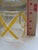 Mid 20th Century Mid-Century Georges Briard Yellow and White Geometric Rock Glasses - Set of 6 For Sale In Chicago - Image 6 of 7