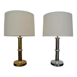 Mid-Century Modern Table Lamps - a Pair