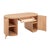 Wood Marlow Natural Wood Executive Desk For Sale - Image 7 of 9