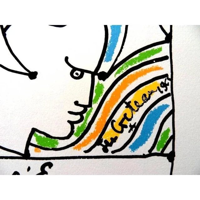 Early 21st Century Europe's Faces - Lithograph 1961 For Sale - Image 5 of 6