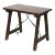 Small Scale Spanish Walnut Trestle Table With Iron Stretcher Circa 1850 For Sale