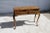 1970s American of Martinsville 2 Drawer Burl Queen Anne Style Writing Table For Sale - Image 9 of 13