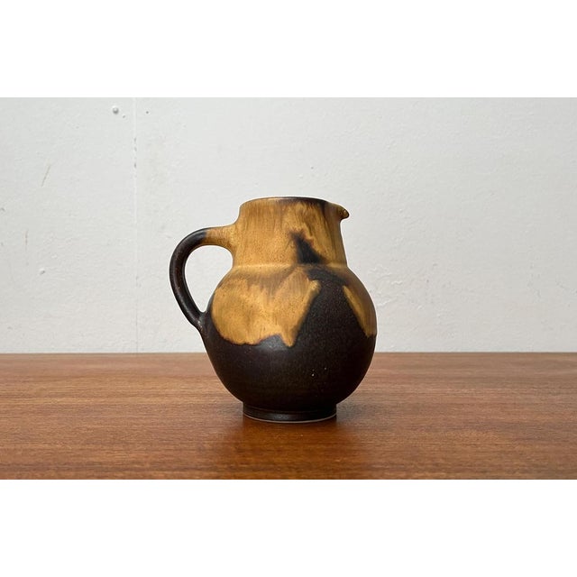 Mid-Century German Studio Pottery Carafe Vase by Otto Wichmann, 1960s For Sale - Image 11 of 18