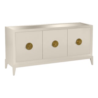 Casa Cosima Hayes Sideboard, Revere Pewter For Sale