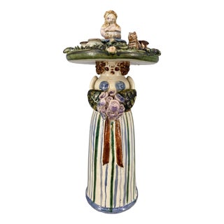 Annette Ody, Studio Ceramic Figure, 1970s, Ceramic For Sale