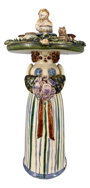 Annette Ody, Studio Ceramic Figure, 1970s, Ceramic