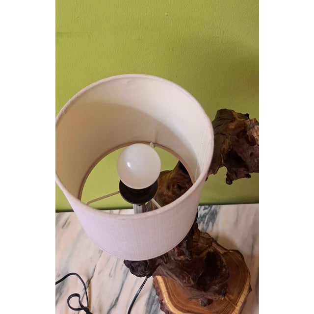 Vintage Vineyard Table Lamp, 1980 For Sale - Image 6 of 13