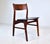 Mid-Century Modern Danish Modern Rosewood Side Chair With Skai Leatherette, 1960s For Sale - Image 3 of 9