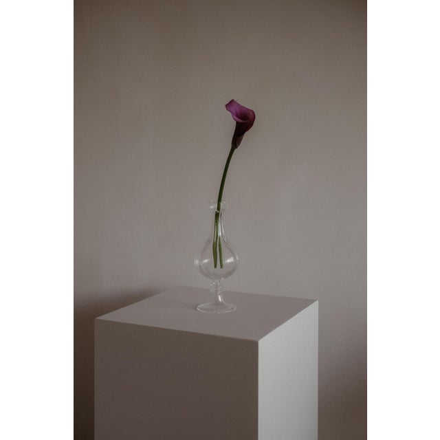 Fluted Glass Vases, Set of 3 For Sale - Image 5 of 9