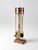 Vintage Hollywood Regency Brass Fireplace Tools Set With Wood Handles For Sale - Image 6 of 18