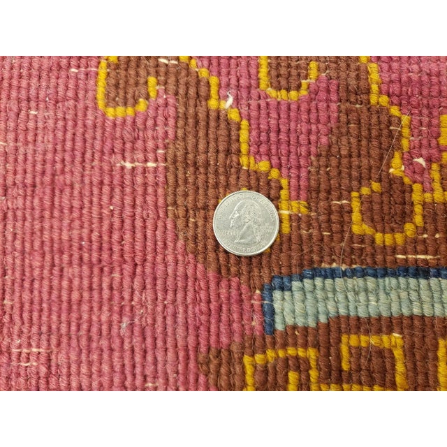 Art Deco 1930s Vintage Art Deco Chinese Rug 8'11" X 11'4" For Sale - Image 3 of 4