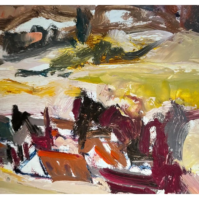 Jean Krillé’s paintings are known for their expressive use of color and dynamic, abstract forms, blending realism with...